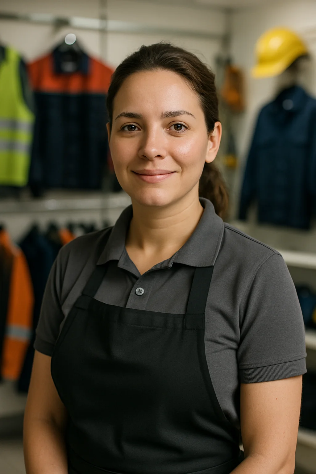 Uniformes profissionais e EPI